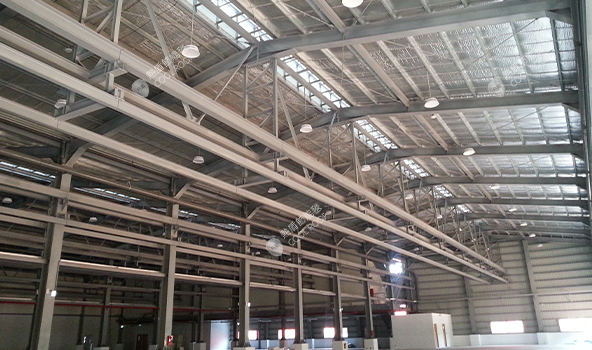 廠房隔熱_新建C型鋼上隔熱_熱盾案例3